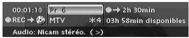 THOMSON DTH8040 - Enregistrer le programme en cours - 1