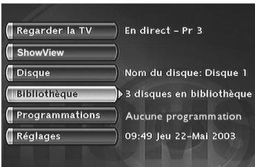 THOMSON DTH8040 - Retrouver un Titre (enregistrement) - 1