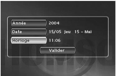 THOMSON DTH8040 - Mise à l'heure - 1
