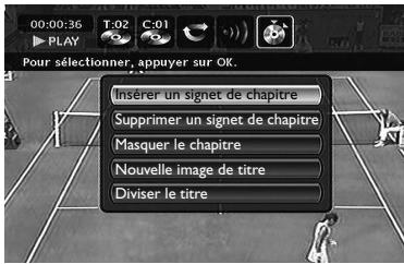 THOMSON DTH8040 - Accès au menu d'édition - 1