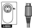THOMSON DTH8040 - - Entrée Vidéo - Composite (CVBS) (INPUT COMPOSITE VIDEO) - 1