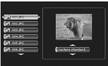 THOMSON DTH8040 - Lecture de fichiers musicaux (mp3) et/ou images (JPEG) - 2