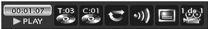 THOMSON DTH8040 - Les bandeaux d'informations des disques - 2