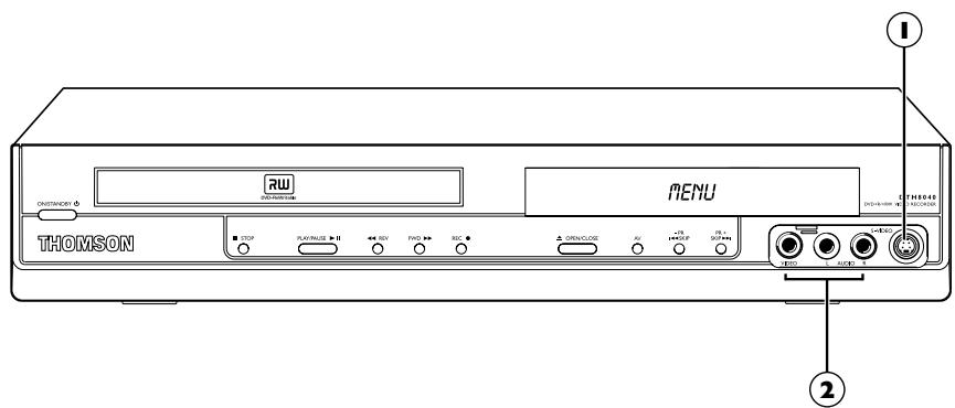 THOMSON DTH8040 - - Sortie Vidéo Composite (CVBS) (OUTPUT COMPOSITE VIDEO) - 2