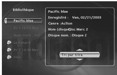 THOMSON DTH8040 - Tri par Titre - 1