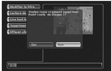 THOMSON DTH8040 - Accéder au menu des titres - 2