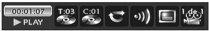 THOMSON DTH8060E - Titres, chapitures, temps écoulé, audio et sous-titres (DVD) - 1