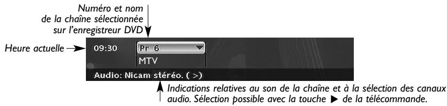 THOMSON DTH8555 - Changer de chaine - 1