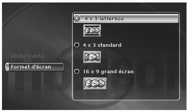 THOMSON DTH8555 - Format d'écran - (DVD /VCD) - 1
