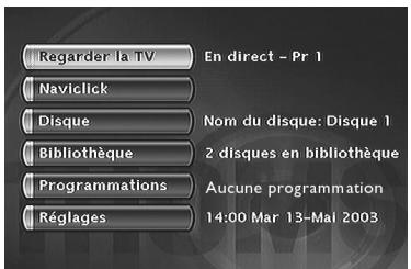 THOMSON DTH8555 - À partir d'un récepteur satellite cable (prise AV2) - 1