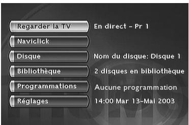 THOMSON DTH8555X - À partir d'un récepteur satellite câble (prise AV2) - 1