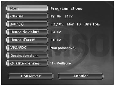 THOMSON DTH8555X - Programmation manuelle en 10 étapes - 1