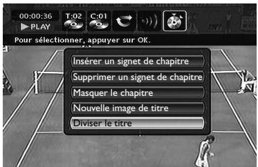 THOMSON DTH8555X - Diviser le titre (DVR) - 1