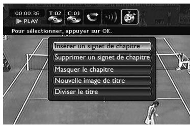 THOMSON DTH8555X - Accès au menu d'édition - 1