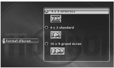 THOMSON DTH8555X - Format d'écran - (DVD / VCD) - 1