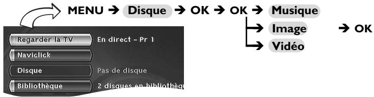 THOMSON DTH8640 - Lecture d'image et de son (JPEG, mp3, wma) - 1