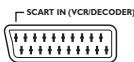 THOMSON DTH8640 - I - SCART OUT (TV) (Sorties Audio-Vidéo) - 1