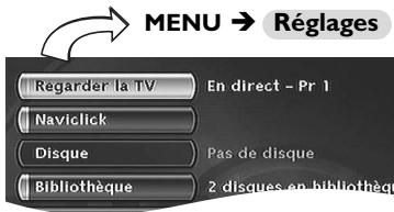 THOMSON DTH 8550 - Contrôle parental - 1