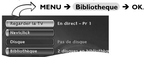 THOMSON DTH 8550 - Bibliothèque - 2