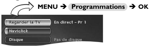 THOMSON DTH 8550 - Programmation manuelle - 1