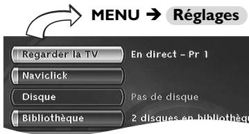 THOMSON DTH 8550 - Options système - 1