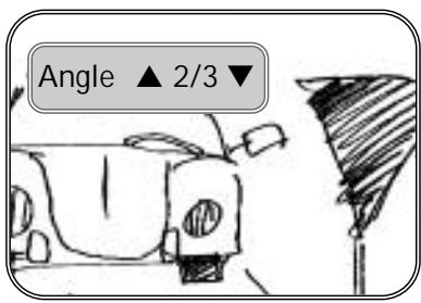 Angle ▲ 2/3 ▼