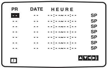 THOMSON DTH6100 - Programmer un enregistrement sans les numéros SHOWVIEW - 1