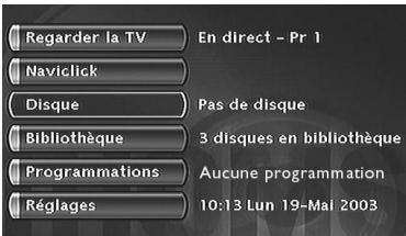 THOMSON DTH8000UB - Charger et lire un disque - 2