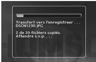 THOMSON DTH8000UB - Enregistrement à partir d'une carte mémoire - 2