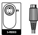 THOMSON DTH8000UB - - Entrée Vidéo - Composite (CVBS) (INPUT COMPOSITE VIDEO) - 1