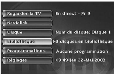 THOMSON DTH8000UB - Retrouver un Titre (enregistrement) - 1