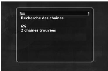 THOMSON DTH8000UB - Installation automatique des chaînes - 5
