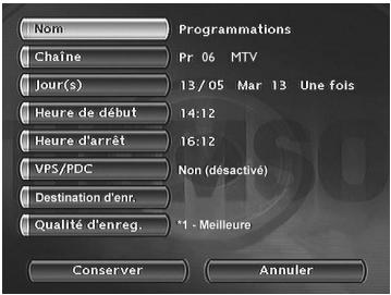 THOMSON DTH8560E - Programmation manuelle - 2