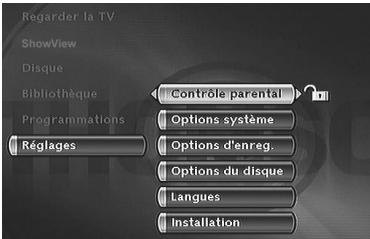 THOMSON DTH8560E - Contrôle parental - 3