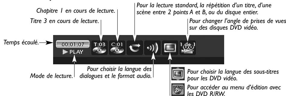 THOMSON DTH8657 - Pendant la lecture d'un disque - 1