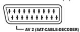 THOMSON DTH8657 - - SCART IN (VCR/Decoder) - 1