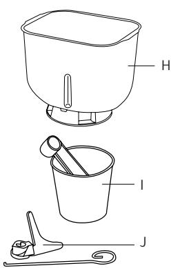BRANDT CE3282SP - Noms des pieces et accessoires de votre four - 2