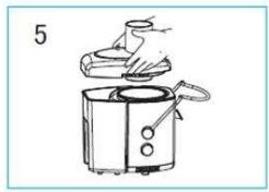 BRANDT CEN-700 - Assemblage de l'appareil - 5
