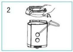 BRANDT CEN-700 - Assemblage de l'appareil - 2