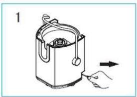 BRANDT CEN-700 - Assembling the juicer - 1