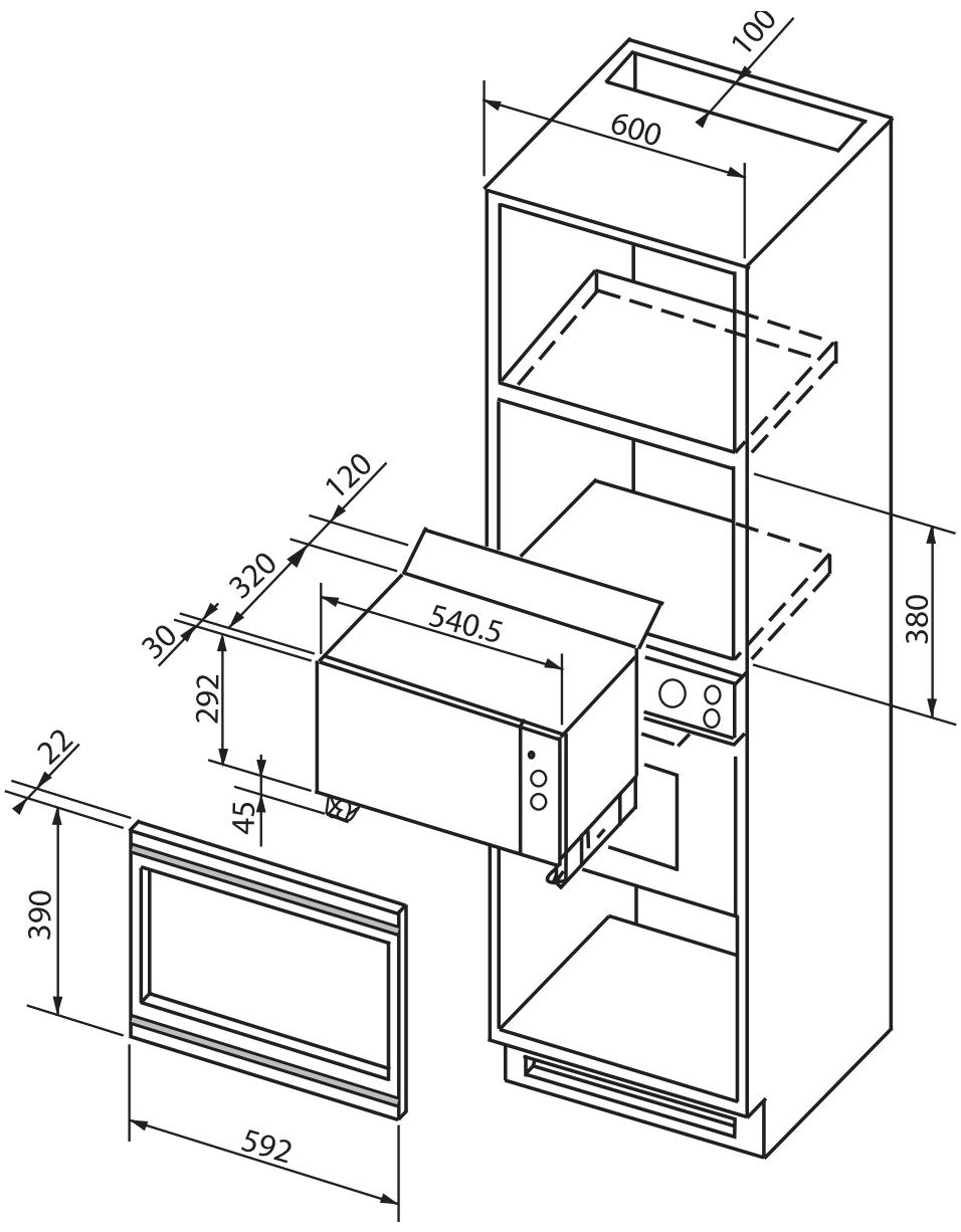 BRANDT ME430BE1 - Installation - 1