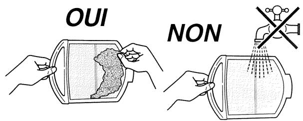 BRANDT SE25 - Entretien du filtré - 2