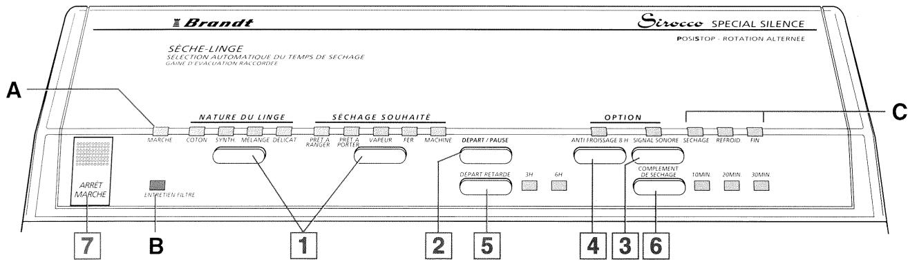 BRANDT SE25 - Comment utiliser votre appareil - 2