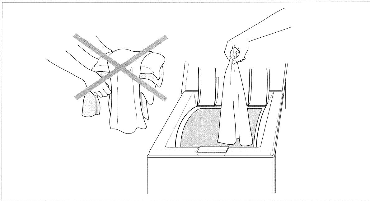 BRANDT SE25 - Introduction du linge - 1