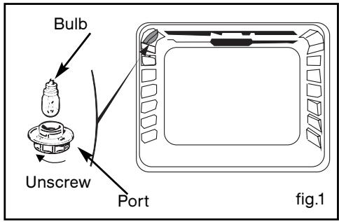 BRANDT FC641BF1 - CHANGING THE BULB - 1