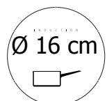 BRANDT TI380BT1 - Utilisez les zones de cuisson en fonction des récipients(suivant modele) - 3