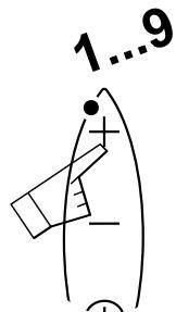 BRANDT TV220XS1 - Regulação manual da potência - 1