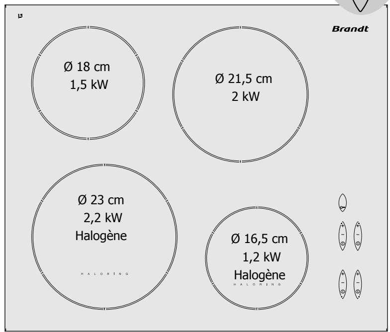 BRANDT TV220XS1 - Utilisez votre table en toute simplicité - 2