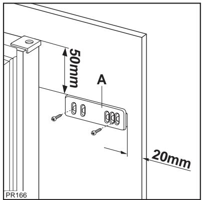 BRANDT FB1000E - Dimensiones del hueco de instalación - 8