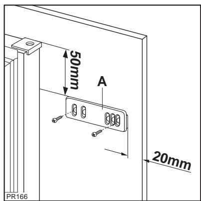 BRANDT FB1000E - Dimensions de la niche - 8